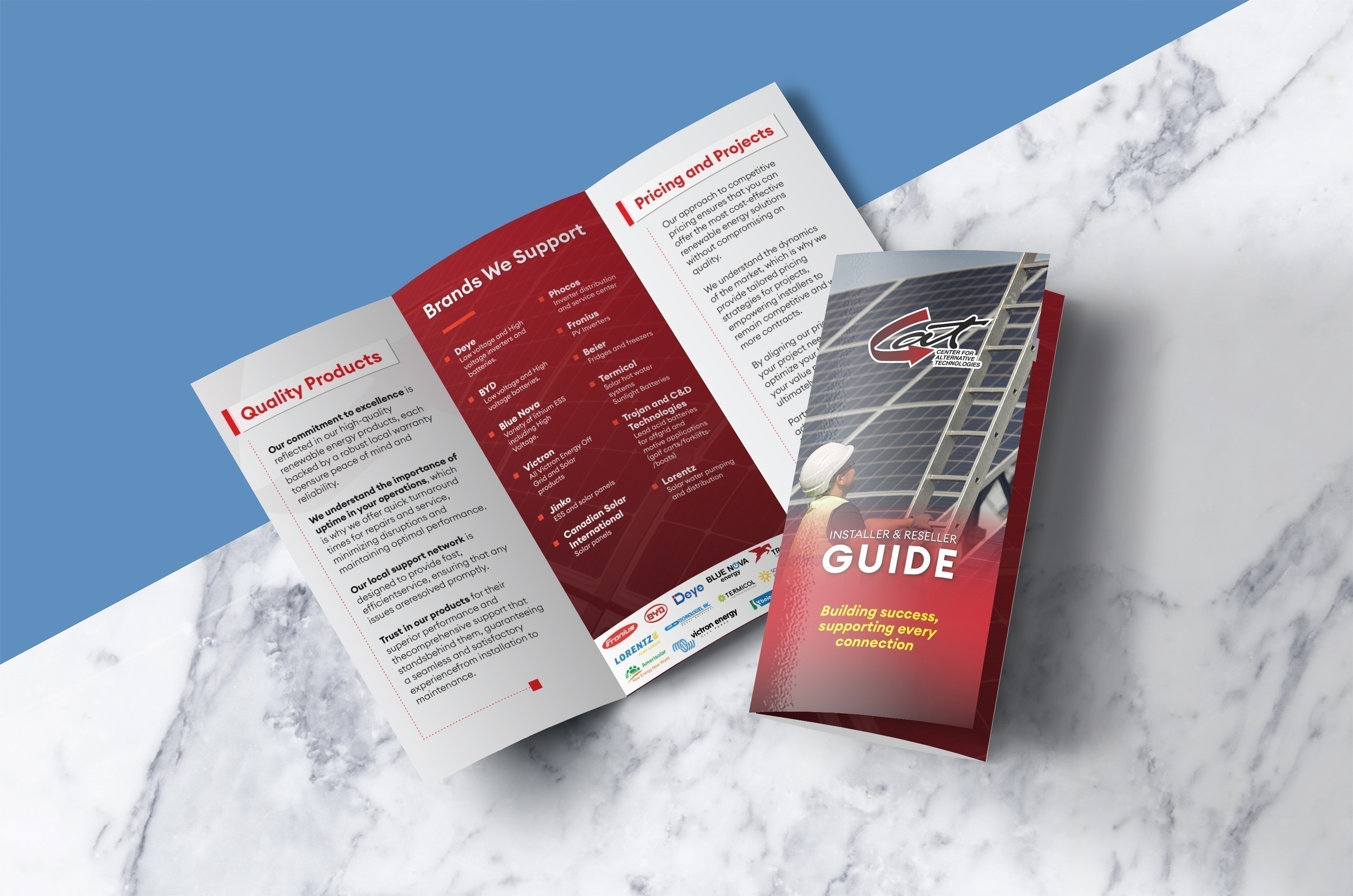 A4 trifold Brochures